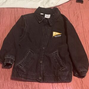 Peanuts Kids Dark Jean Jacket